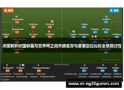 深度解析欧国联赛与世界杯之间关键差异与赛事定位比较全景探讨性