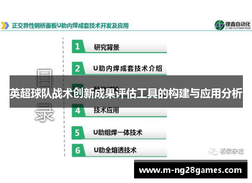 英超球队战术创新成果评估工具的构建与应用分析